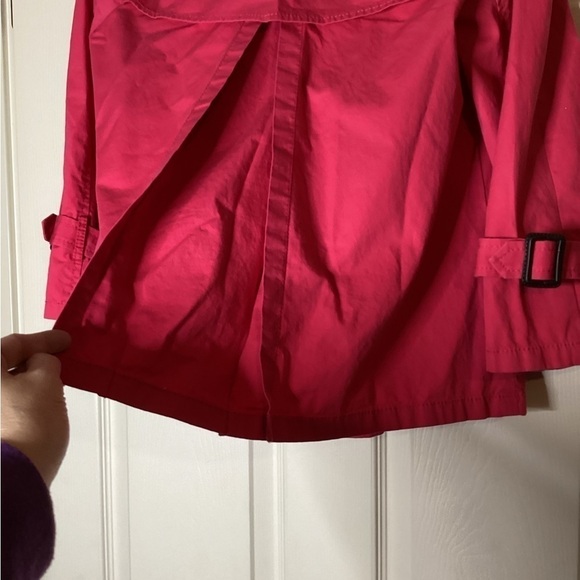 Ann Taylor LOFT cropped trench coat - Picture 5 of 8